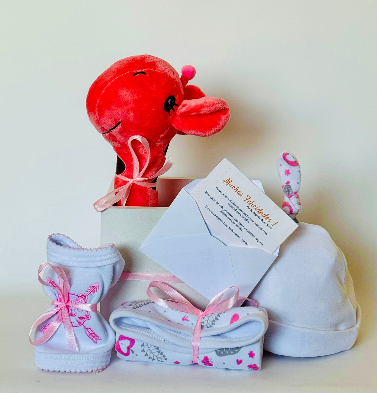 🌸 Ajuar AMOR NIÑA – Regalo Perfecto para Recién Nacidos
