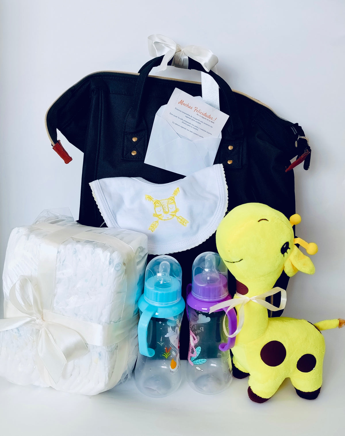 🧺 Ajuar MI PRIMERA MOCHILA UNISEX – Regalo Perfecto para Recién Nacidos