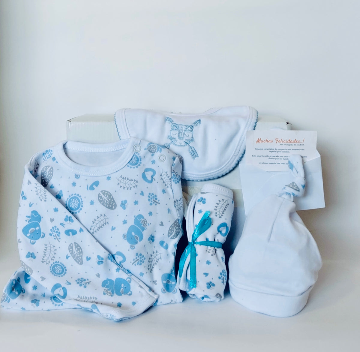 🌟 Ajuar SUEÑO NIÑO – Regalo Perfecto para Recién Nacidos